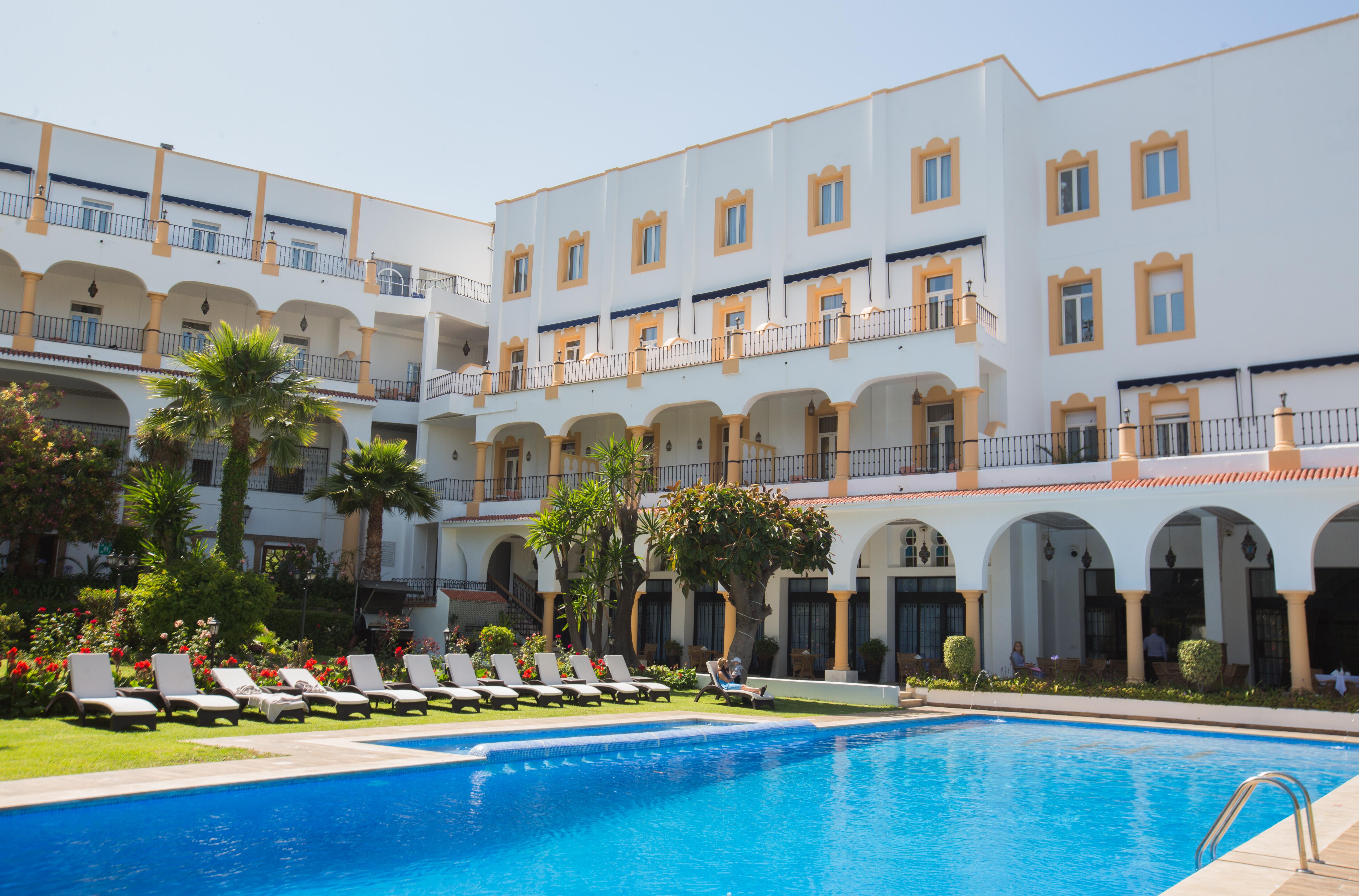 El Minzah Hotel Tanger Buitenkant foto