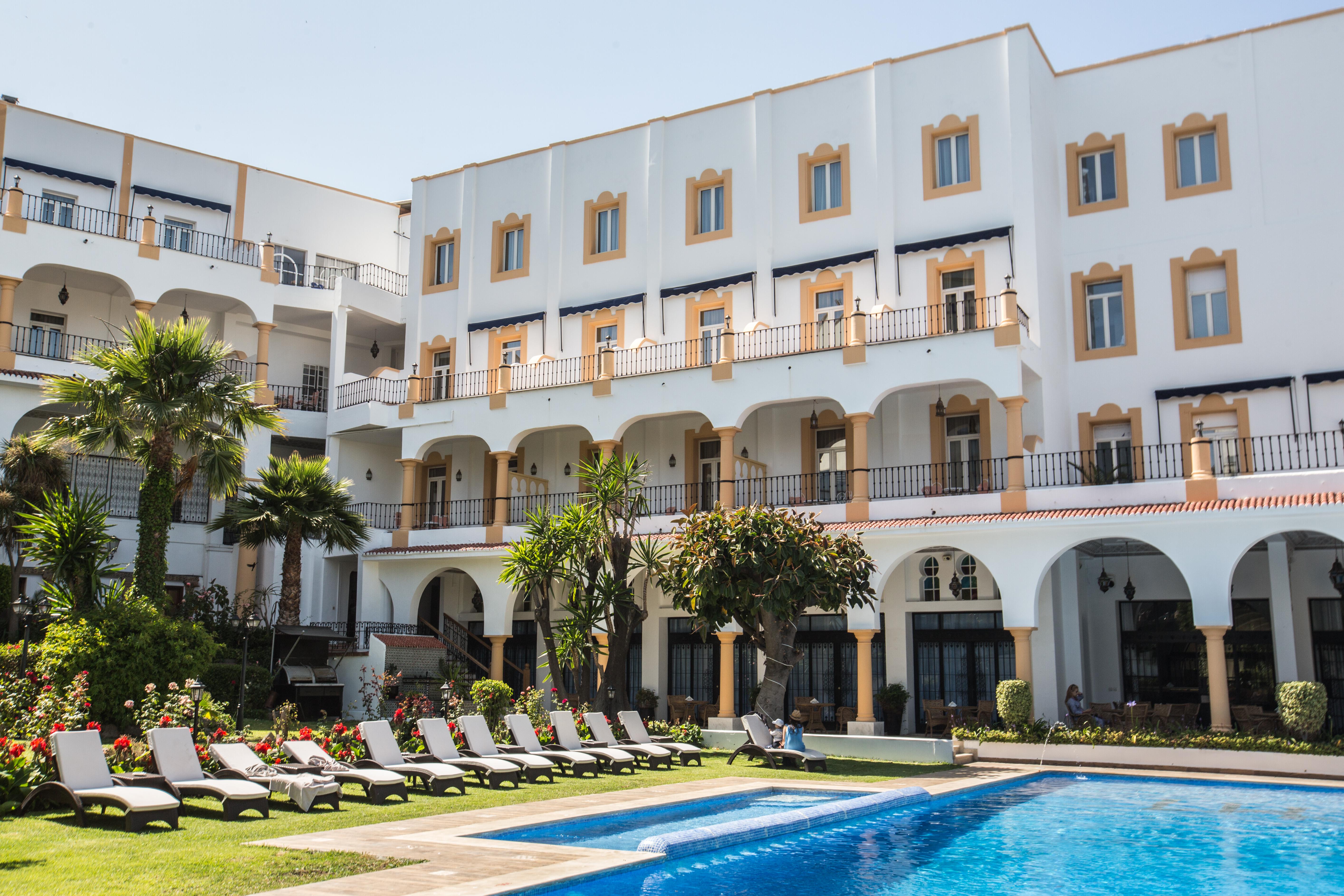 El Minzah Hotel Tanger Buitenkant foto