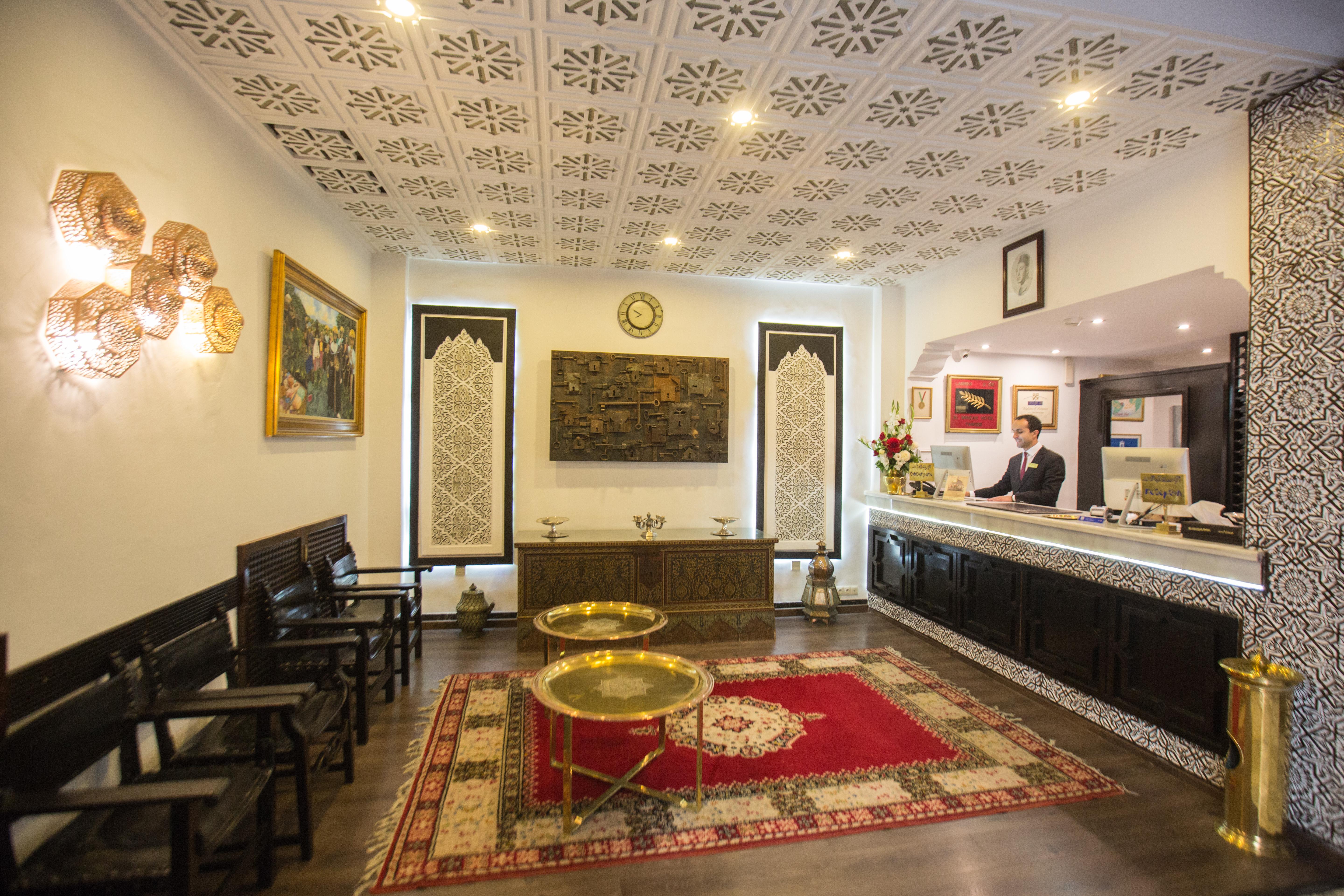 El Minzah Hotel Tanger Buitenkant foto